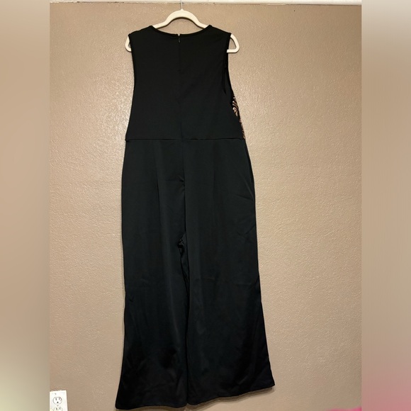 SHEIN Sleeveless Jumpsuit With Sparkly Embellishment -2X - Picture 7 of 11
